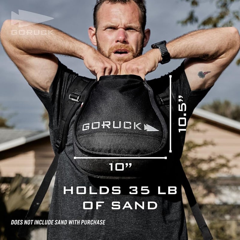 1٫ أوزان GORUCK Sand Kettlebells للتمارين الرياضية وتقوية الجسم للرجال والنساء – مناسبة لرفع الأثقال وتمارين الدمبل واليوغا – للاستخدام في المنزل أو الصالة الرياضية - Image 2