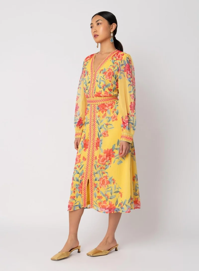 Raishma Naomi Yellow Dress