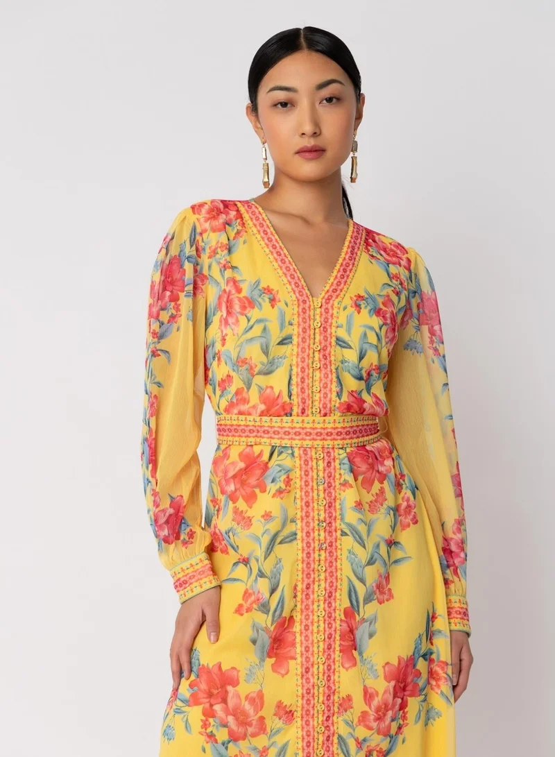 Raishma Naomi Yellow Dress