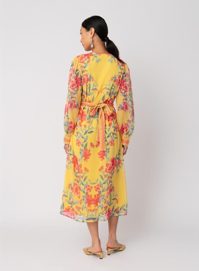 Raishma Naomi Yellow Dress - Image 3