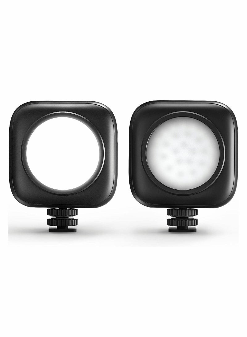 LED Mini Panel Light for Professional DSLR Cameras Adjustable on camera mount LCD Display Photo Video Lighting Smartphone GoPro YouTube TikTok Live Streaming Shooting Photography - Image 1