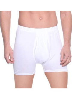 DICE Dice mens Cotton Elastic Waist Solid Boxer Briefs (pack of 3) Size : 3XLarge  - Image 2