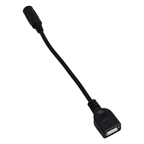 BQLZR USB Female to DC 5.5x2.1mm Female DC Power Supply Extension Adapter Cable Pack of 2 - Image 2