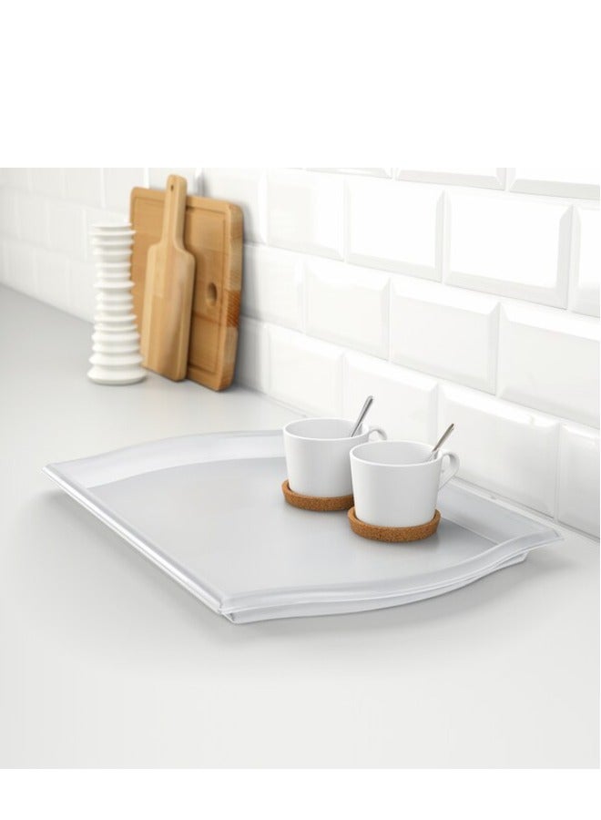 صينية بلاستيك للشاي والقهوة مقاومة للخدش متعدد الألوان - Image 2