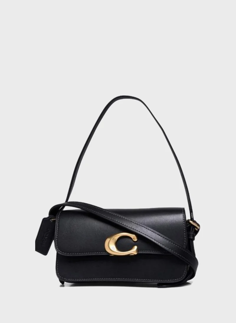 COACH Zoe Shoulder Bag 20 in Calf Leather