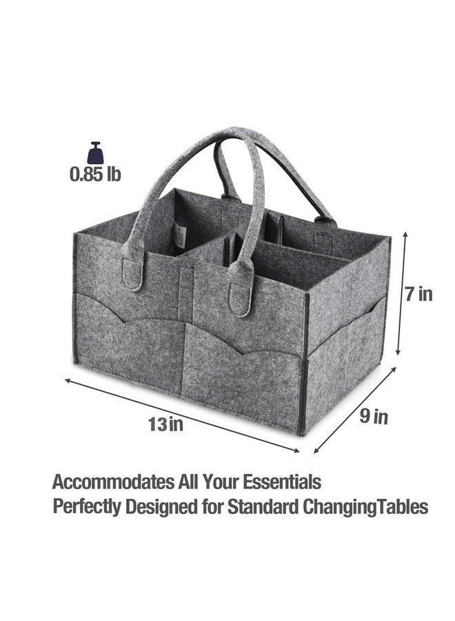 باندا إير منظم حفاضات الأطفال من باندا إير، منظم حفاضات محمول للسفر، سلة تخزين للأطفال بتصميم مقسم - Image 3