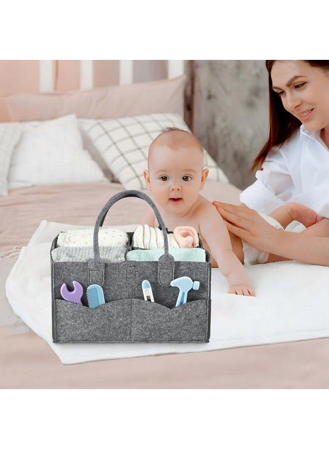 باندا إير منظم حفاضات الأطفال من باندا إير، منظم حفاضات محمول للسفر، سلة تخزين للأطفال بتصميم مقسم - Image 1