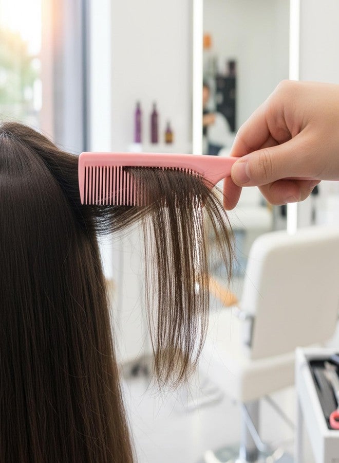 Psiriol 2 Pcs Hair Comb Set for Women Curls Styling, Fine Tooth Rat Tail Combs for Detangling, Wide Tooth Comb for Curls Styling, Pink Large Hair Comb for All Hair Types, Wet or Dry Use Hurt-Free Brushing - Image 5