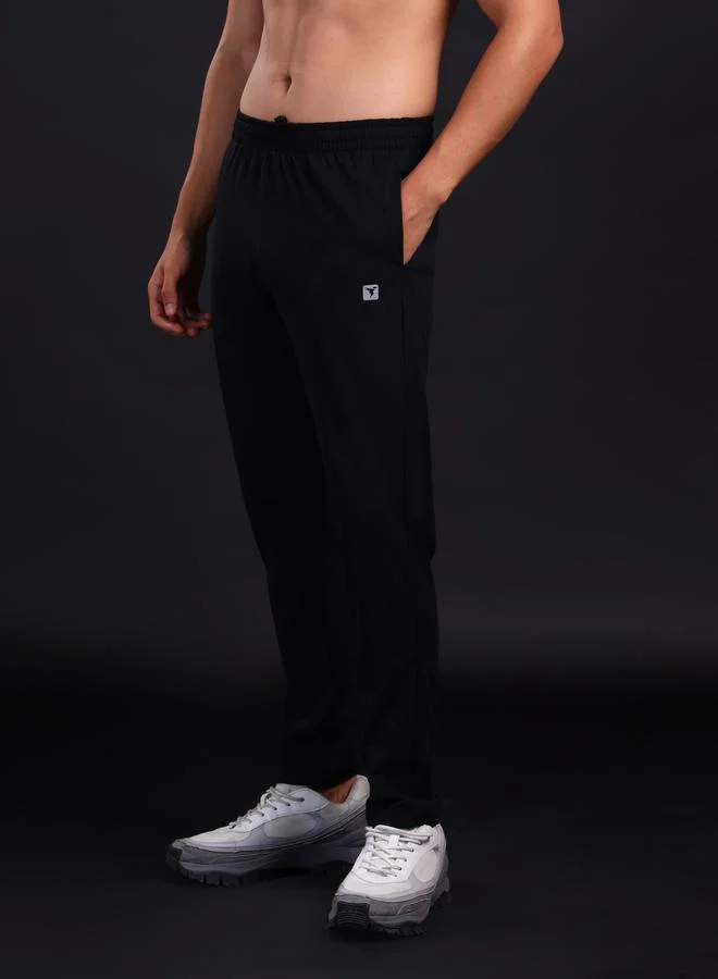 Technosport Technosport Men Solid 4-Way Stretch Track Pants