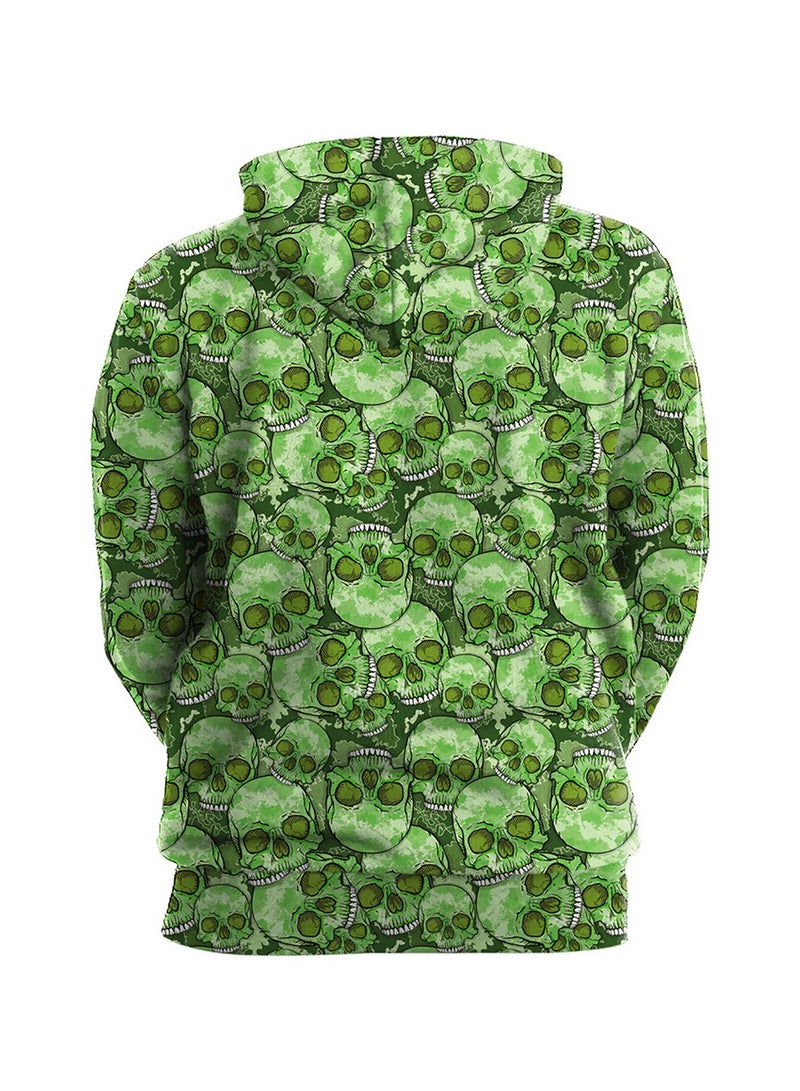 Loquat Hip-hop Punk Digital Printed Oversized Hoodie - Image 2