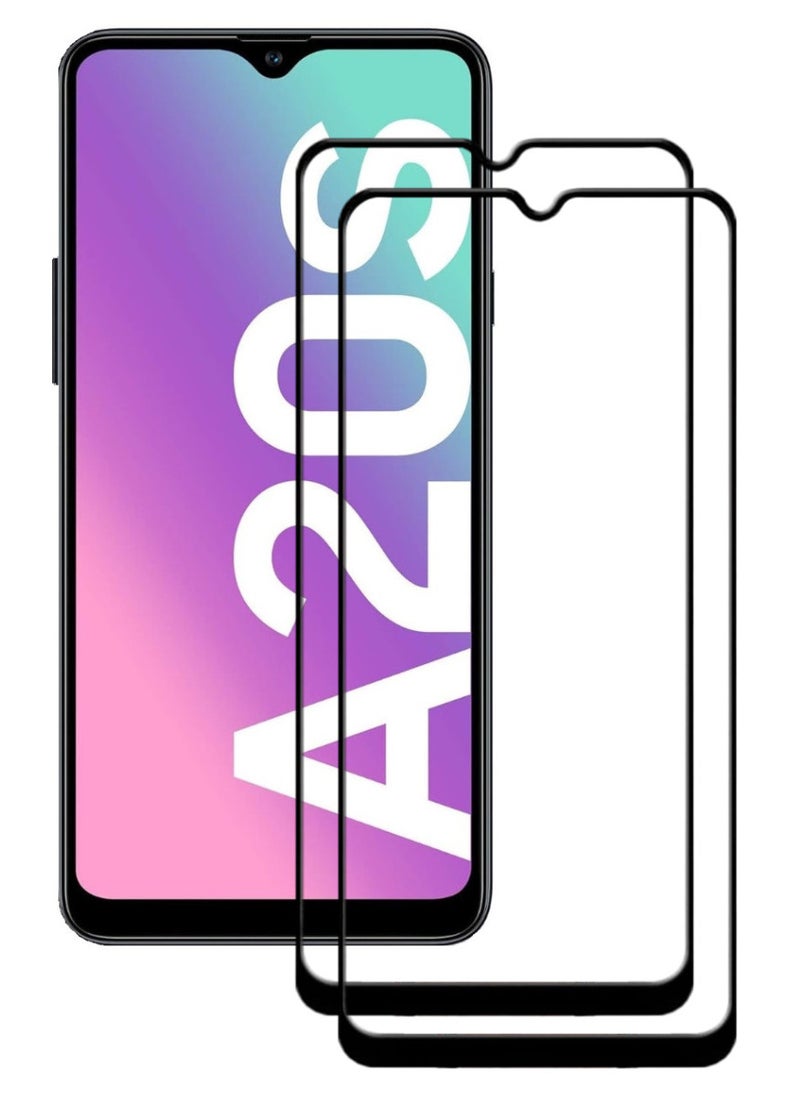 ACLIX 2 Pieces Antistatic ESD Dustproof Premium Quality High Definition Tempered Glass Screen Protector Designed For Samsung Galaxy A20s - Image 1