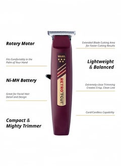 WAHL Wahl Professional 5 Star Series Cordless Retro T-Cut Trimmer  - Image 3