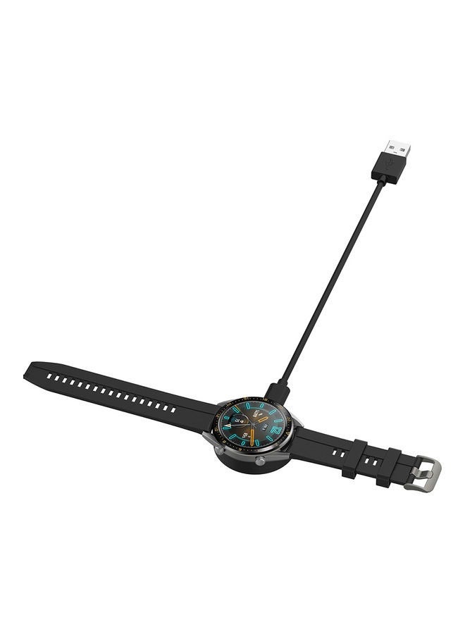 كابل شاحن USB لساعة هواوي GT2 باللون الأسود - Image 4