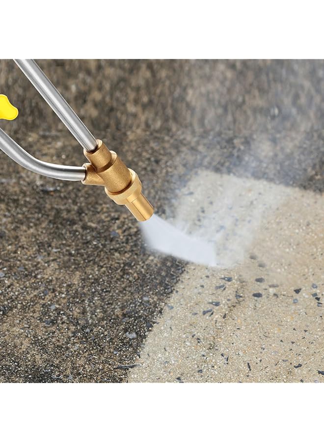 erorex Pressure Washer Sandblasting Kit 5000 Psi Wet Sandblaster Attachment 1 4 Quick Disconnect Sand Blaster With Replacement Nozzle Goggles Fit For Abrasive Cleaning Painting - Image 3