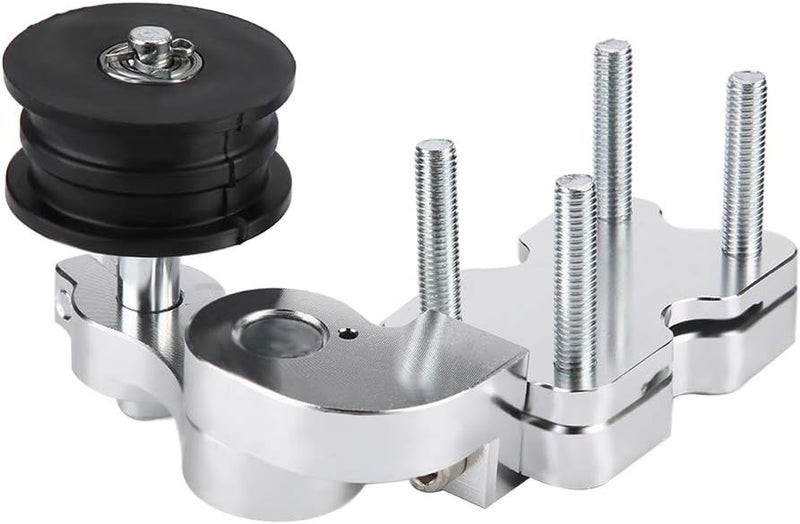 VINGVO Motorcycle Chain Tensioner, Premium Aluminum Alloy Auto Adjuster Tool, Powerful Torsion Spring Tool with Tensioner Function, Ideal for Motorcycles, ATVs, Motocross (Silver) - Image 5