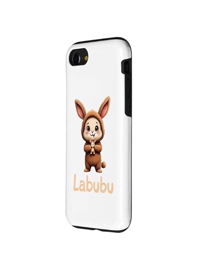 Arabest Labubu Cute Funny Monsters Brown Design Case for iPhone SE (2020) / 7 / 8 - Image 2