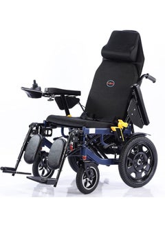 Electric Wheelchair Blue Frame With Detached Hydrulic Adjustable Footrest And Recling Backrest - pzsku/Z67D0E4733D77379C405EZ/45/_/1709219983/c9173d7d-e80c-4b93-8d26-dfae77e0bd66