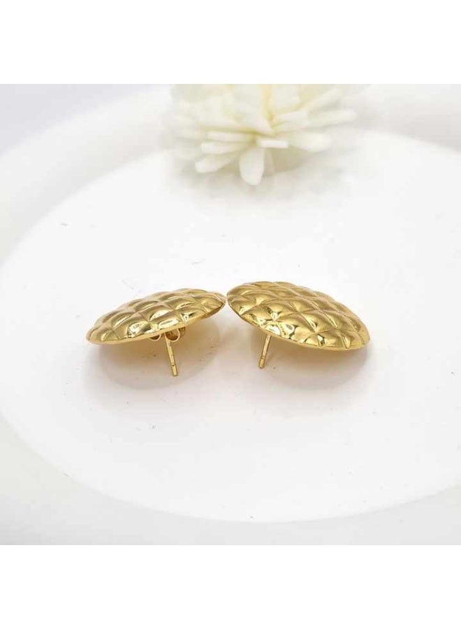 Small Gold Earrings for Women, 14k Real Gold Plated Hypoallergenic Ear Jewelry - Image 5