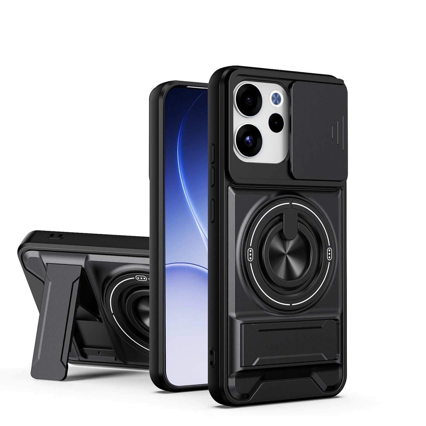 جولدن ماسك Goldenmask OPPO RENO15 F Ring Case plastic