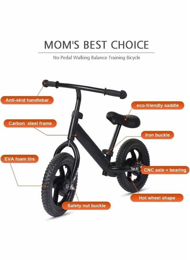 Bicycle  Kid Bike Children's Sliding Balance Bicycle  Balance Bike Tricycles Toddlers Trike  Toddler Balance Bike Steady Balancing Lightweight Toddler Bike No Pedal Bikes Gift Bike For Boys Girls  - Image 3