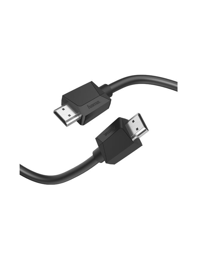 هاما كابل HDMI عالي السرعة هاما، 4K، توصيل - توصيل، مع Ethernet، بطول 3.0م - Image 1