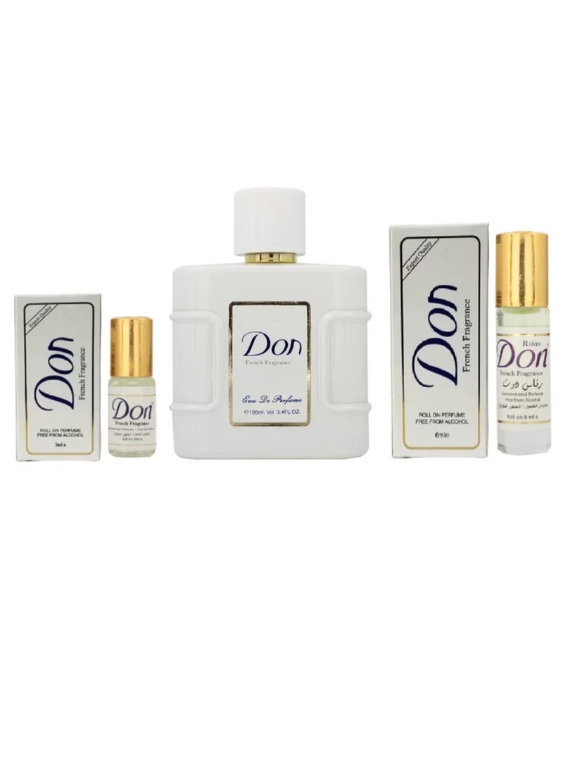don Perfume set without 3 pieces - Image 1