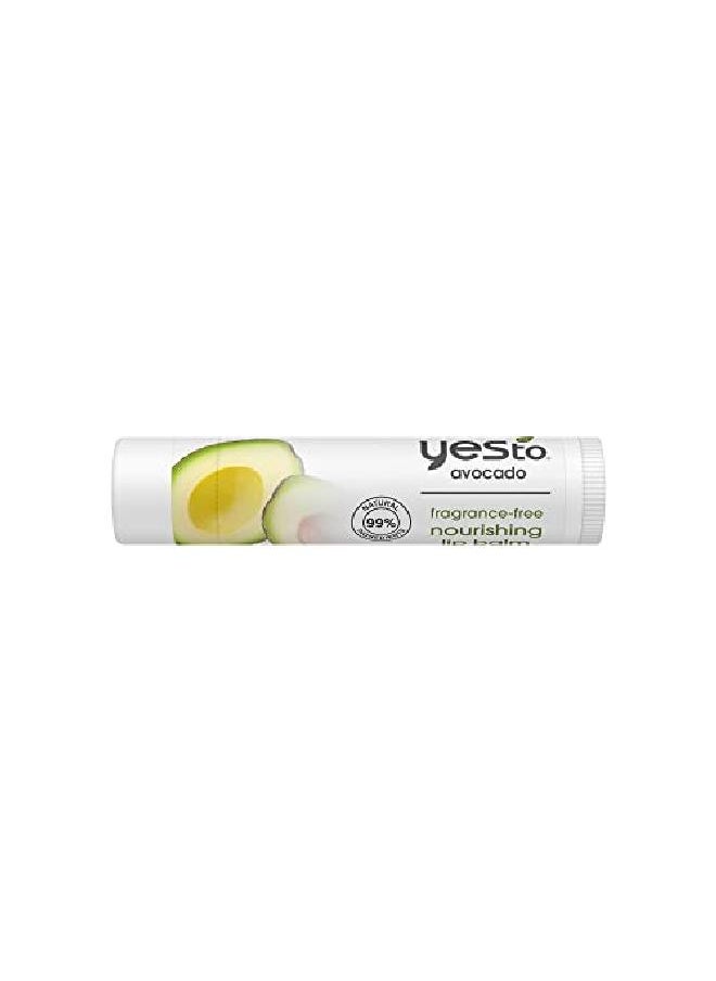 Fragrancefree Avocado Nourishing Lip Balm Moisturizing Nonsticky Salve To Replenish Lips With Nutrients With Omega3 Fatty Acids & Hyaluronic Acid Natural & Cruelty Free 015 Oz 3Pack