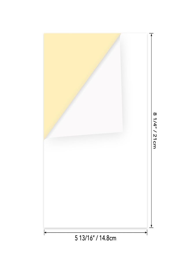 CYFUN DESIGN 50Sheets Masking Sheets for Crafting,Repositionable Low-Tack Adhesive Sheets,Stamps Die Cuts Paper Masks, Repositionable Low-Tack Adhesive Sheets 5.83x8.27inch for DIY Arts Craft - Image 2