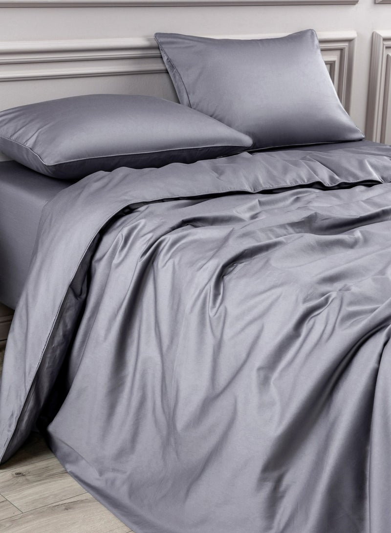 اسكونا Bed Linen 140X205 Askona Comfort Maco Sateen Ashen - Image 2