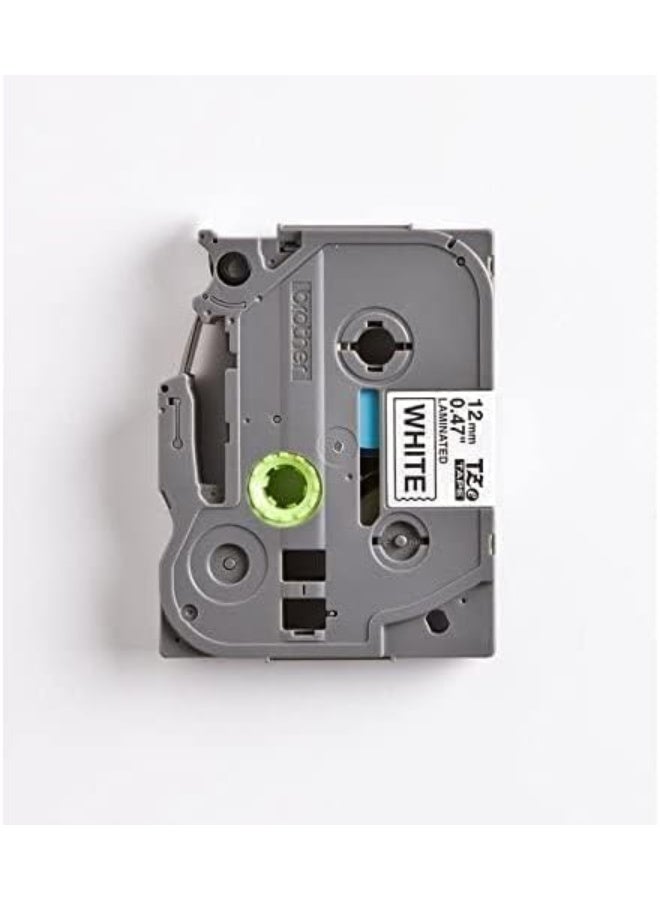 Brother Genuine TZe-231 12mm Standard Laminated Label, Black on White Tape, 8M Length - Image 3