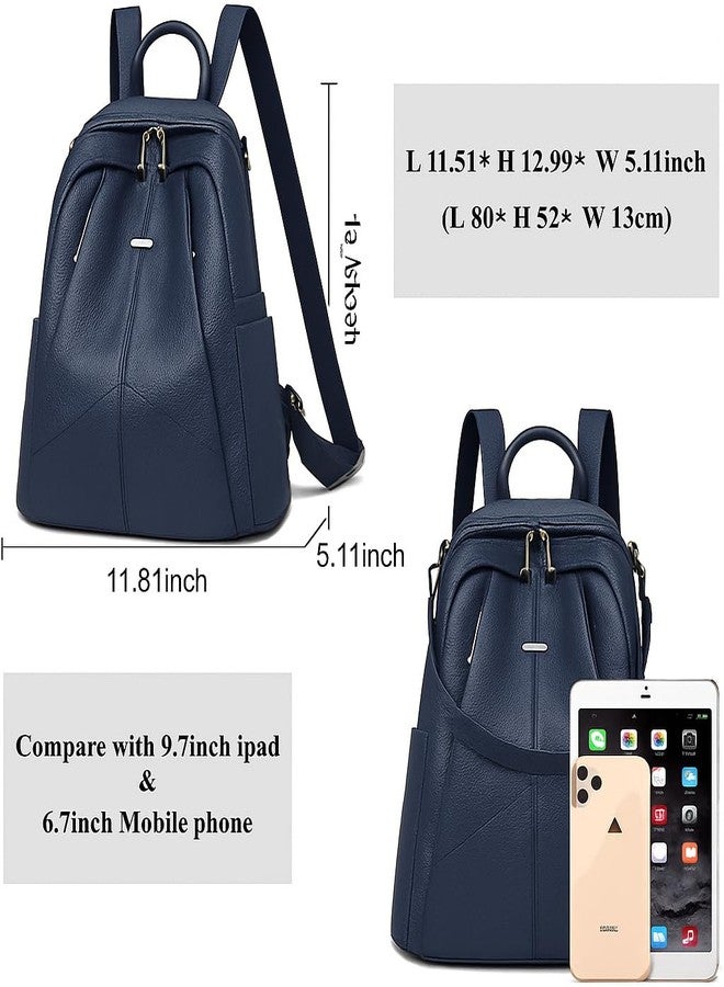 MUCHOVA Casual Women Backpack Premium Stylish Bag for Girls Lightweight Travel Backpack for Ladies Laptop College Bags (Blue) - Image 5