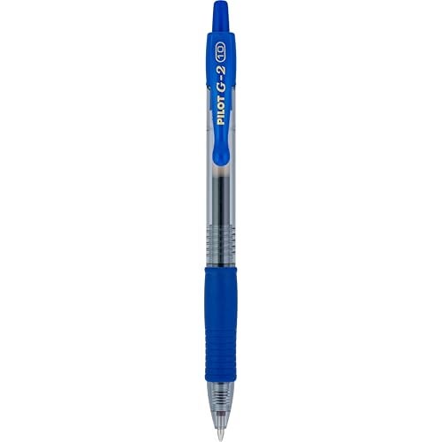 Pilot G2 Premium Gel Roller Pen, Retractable and Refillable, Bold Point 1 mm, Blue Ink, 36 Count - Image 2