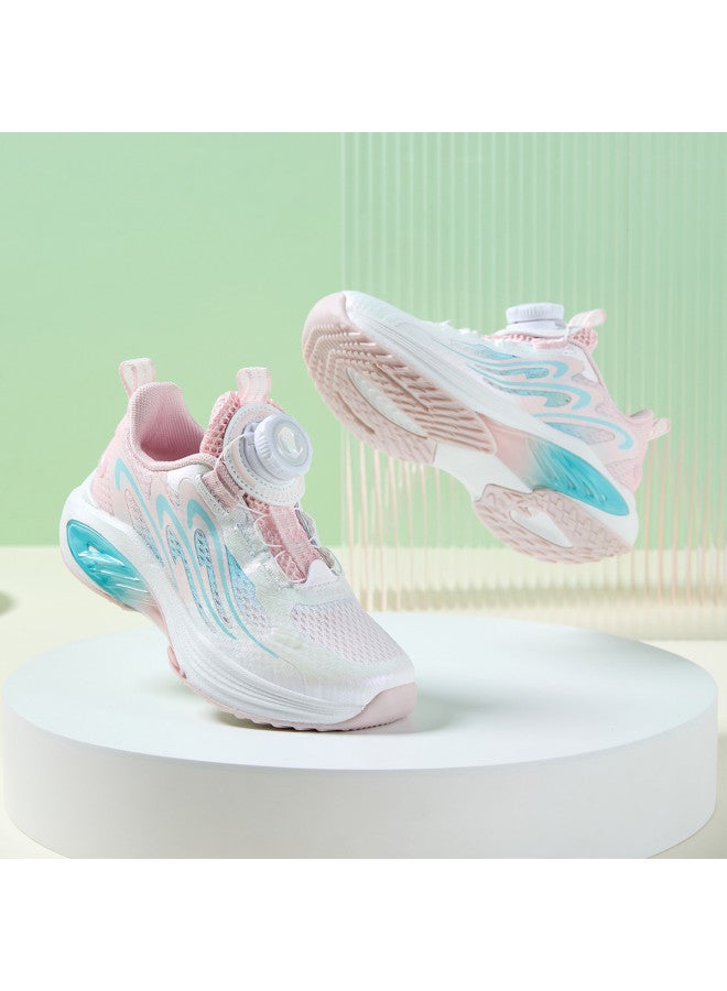 Bumblebee Rotating Buckle Kids Sneakers - New Summer Mesh Breathable Lightweight Casual Running Shoes For Girls & Big Kids - Image 3