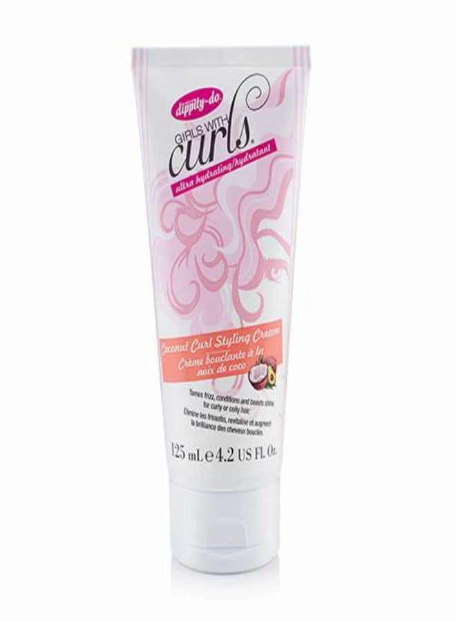 dippity-do Dippity Do Girls With Curls Coconut Curl Styling Cream, 4.2 Oz.