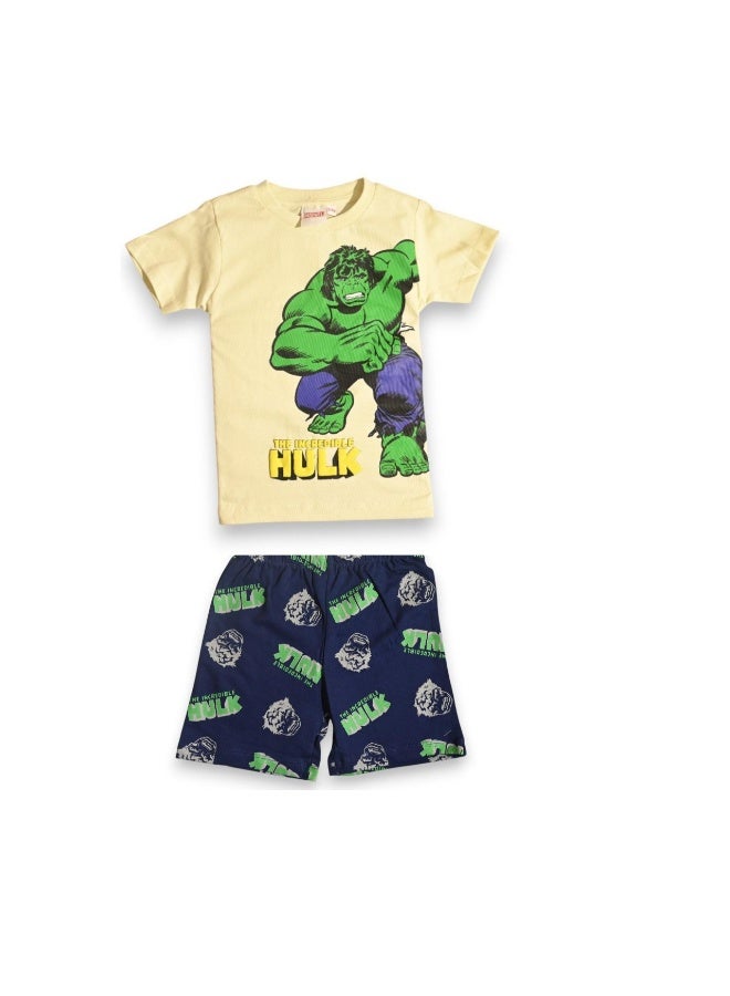 MARVEL BOYS T-SHIRT & SHORT SET‬ - Image 1