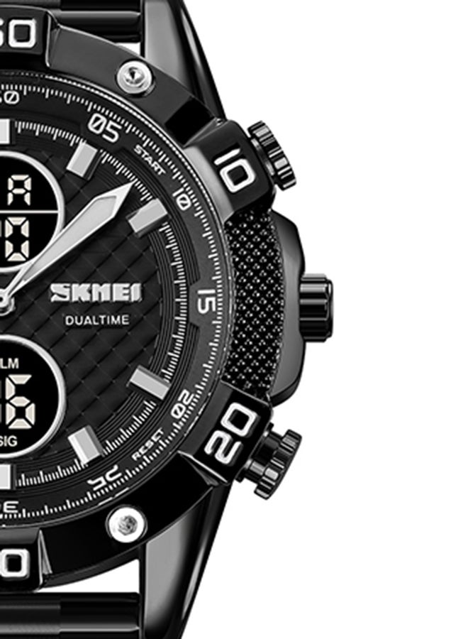 Men's Fashion Sports Quartz Dual Display Digital  Waterproof Watch 1838 - Image 5