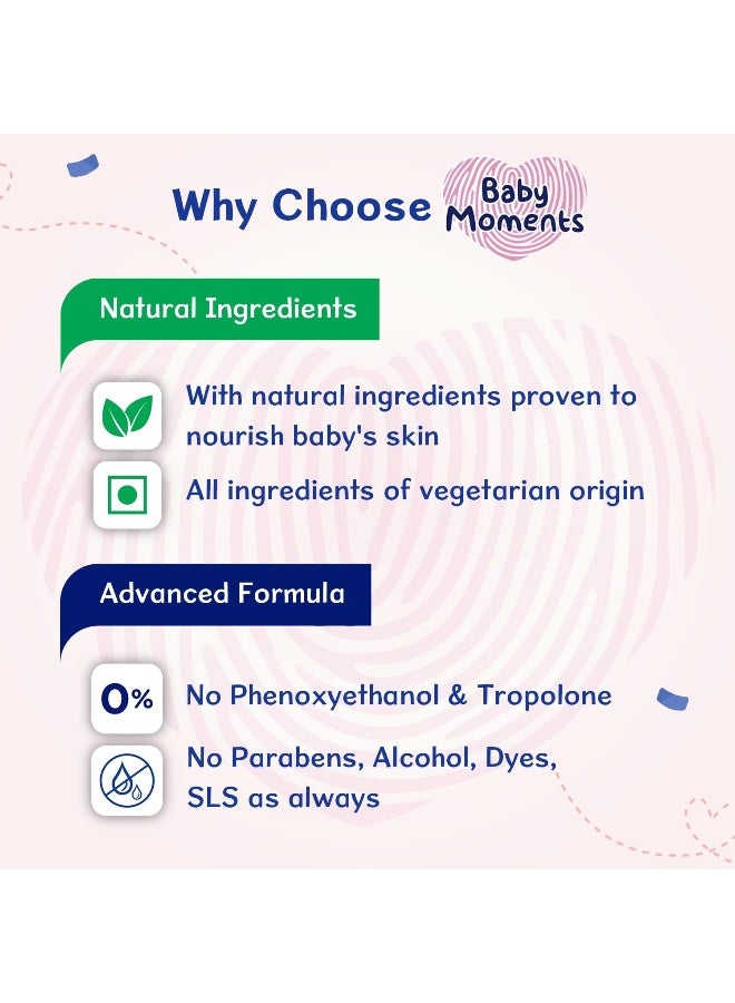 شيكو مجموعة هدايا العناية بيبي مومنتس من شيكو باللون الوردي، مجموعة هدايا مثالية للأطفال لحفلات استقبال المولود الجديد، هدايا حديثي الولادة، الآباء الجدد، أعياد الميلاد، تركيبة متقدمة جديدة تحتوي على 0% فينوكسي إيثانول، من الولادة فما فوق (7 عناصر) - Image 4