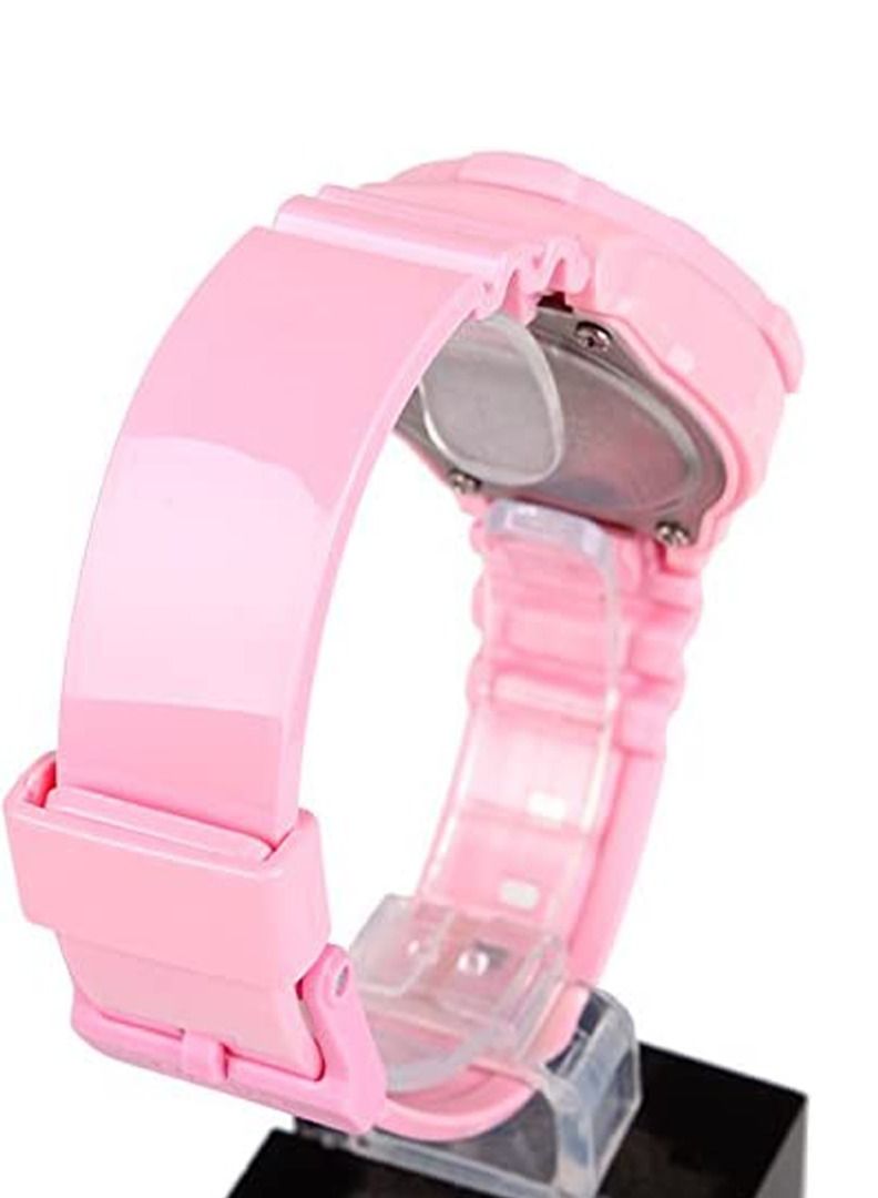 CASIO Women's Quartz Analog Watch LRW-200H-4B2VDF - 34 mm - Pink - Image 4