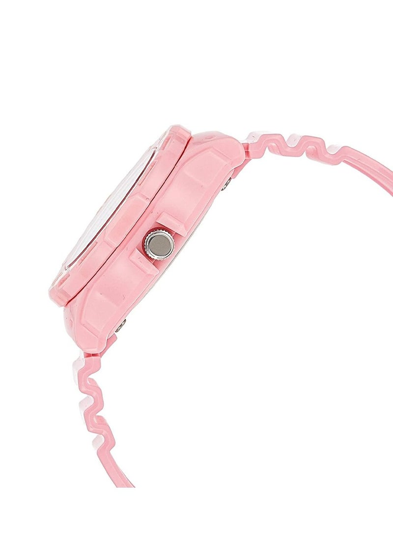 CASIO Women's Quartz Analog Watch LRW-200H-4B2VDF - 34 mm - Pink - Image 3