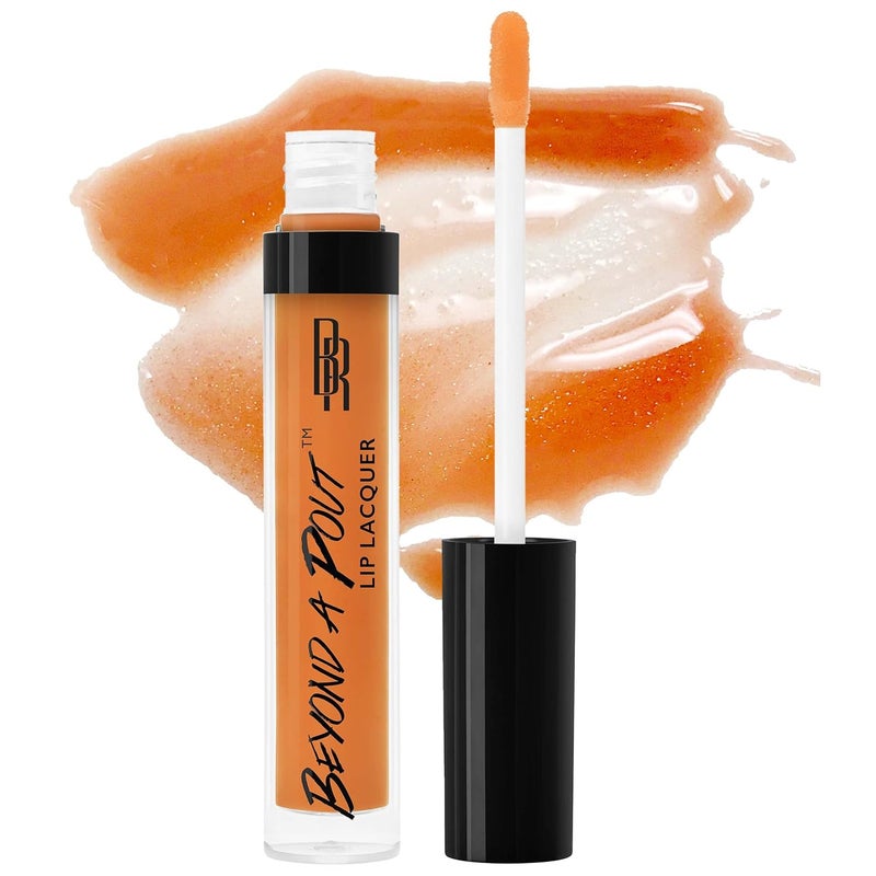 Black Radiance Beyond A Pout Lip Lacquer Lip Gloss, Cajun Spice