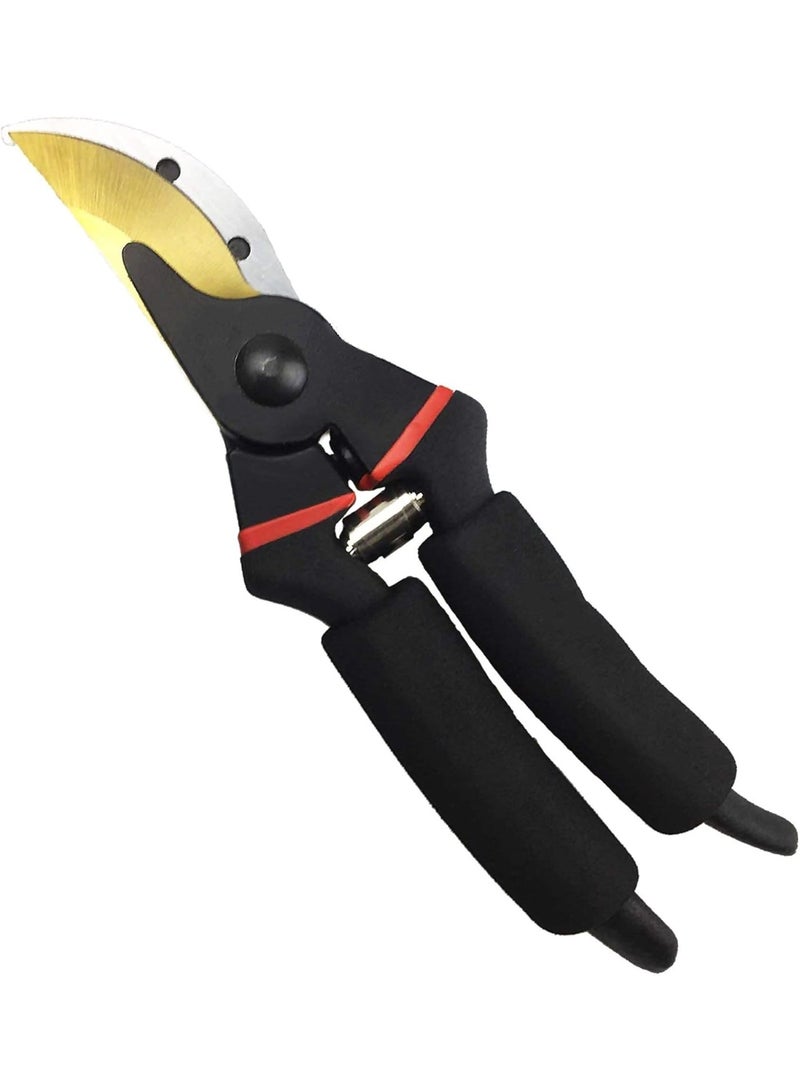 Soofam Professional Premium Titanium Bypass Pruning Shears, Hand Pruners, Garden Clippers - Image 4