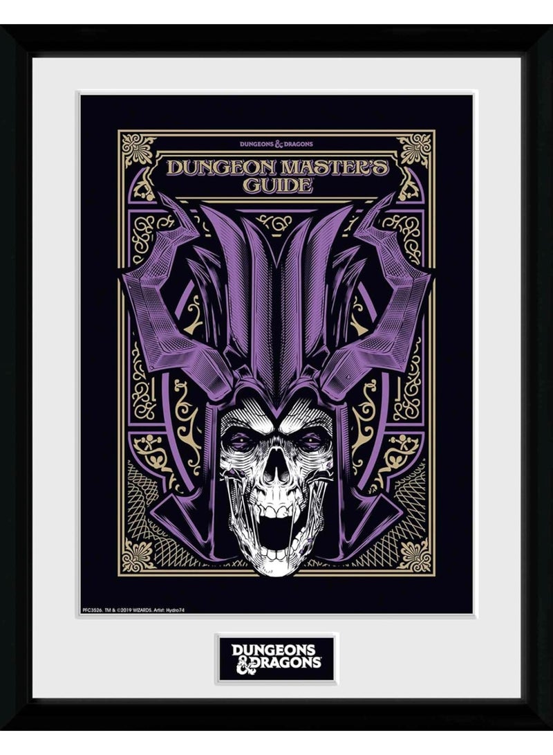 DUNGEONS & DRAGONS - Framed print "Master's Guide" (30x40)