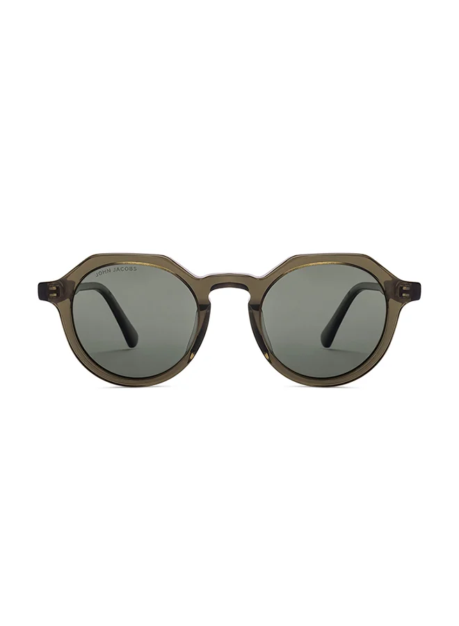 John Jacobs Grey Gradient Silver Full Rim Cat Eye John Jacobs JJ Tints JJ S70011-C2 Sunglasses