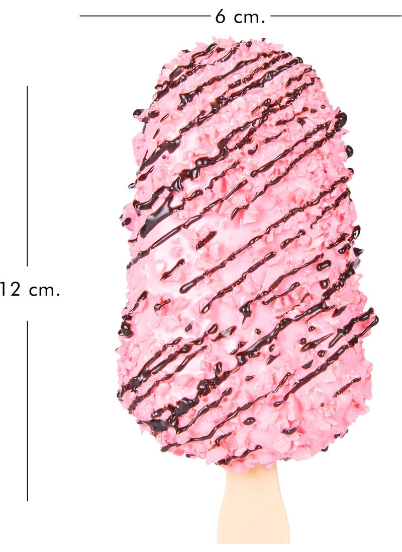 Herdekora Artificial Ice Cream Strawberry Pink 6X12 Cm.  - Image 4
