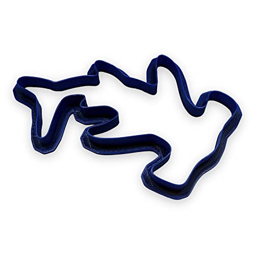 Bundle of Fun Hammerhead Shark Cookie Cutter, Easy to Push Design, For Shark Week and Birthday Celebrations (5 inch) - Image 1