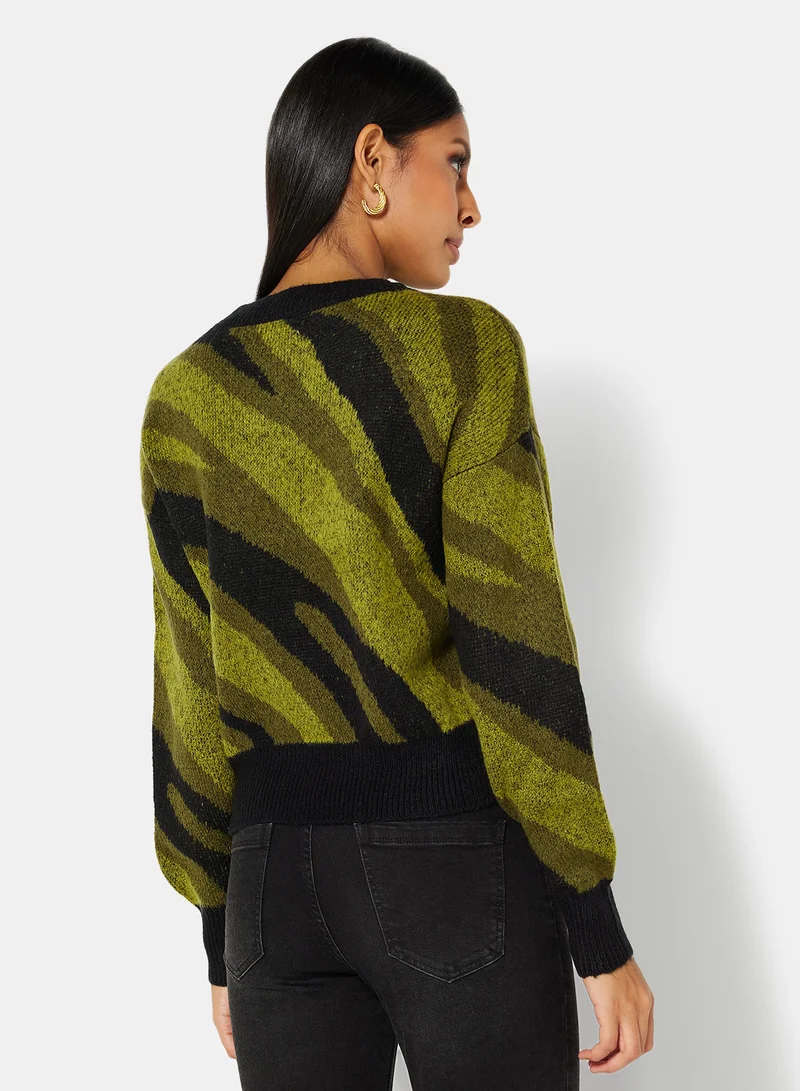 Jacqueline de Yong Knit Relaxed Fit Pullover