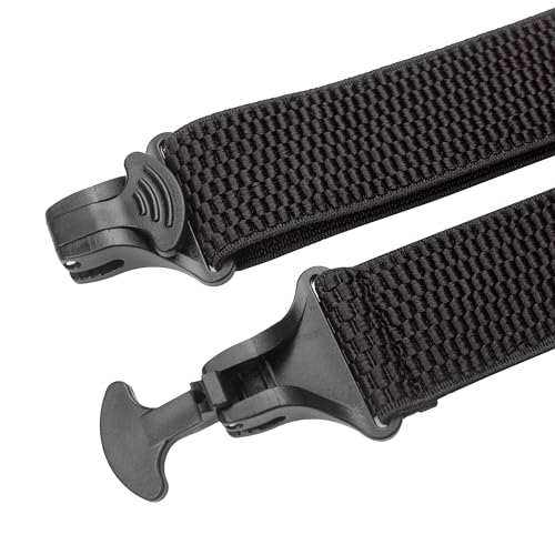 JEMYGINS Hidden Black Suspenders for Men Under Clothes - Free Yourself from Troublesome Waistbands(1.48" Wide) - Image 4