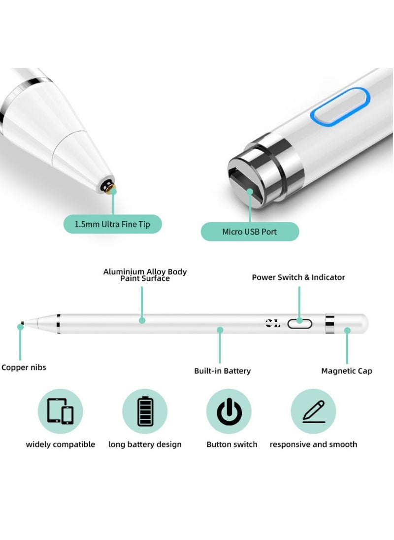 CREATIVE LIFE XP-Pen Tablet with USB Pencil - Universal Digital Stylus, Rechargeable Multi-Function Screen Stylus  - Image 4