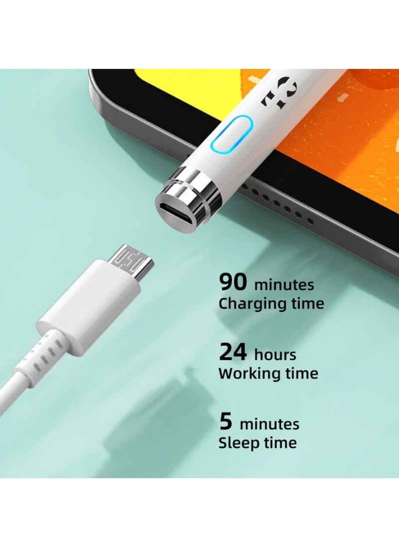 XP-Pen Tablet with USB Pencil - Universal Digital Stylus, Rechargeable Multi-Function Screen Stylus