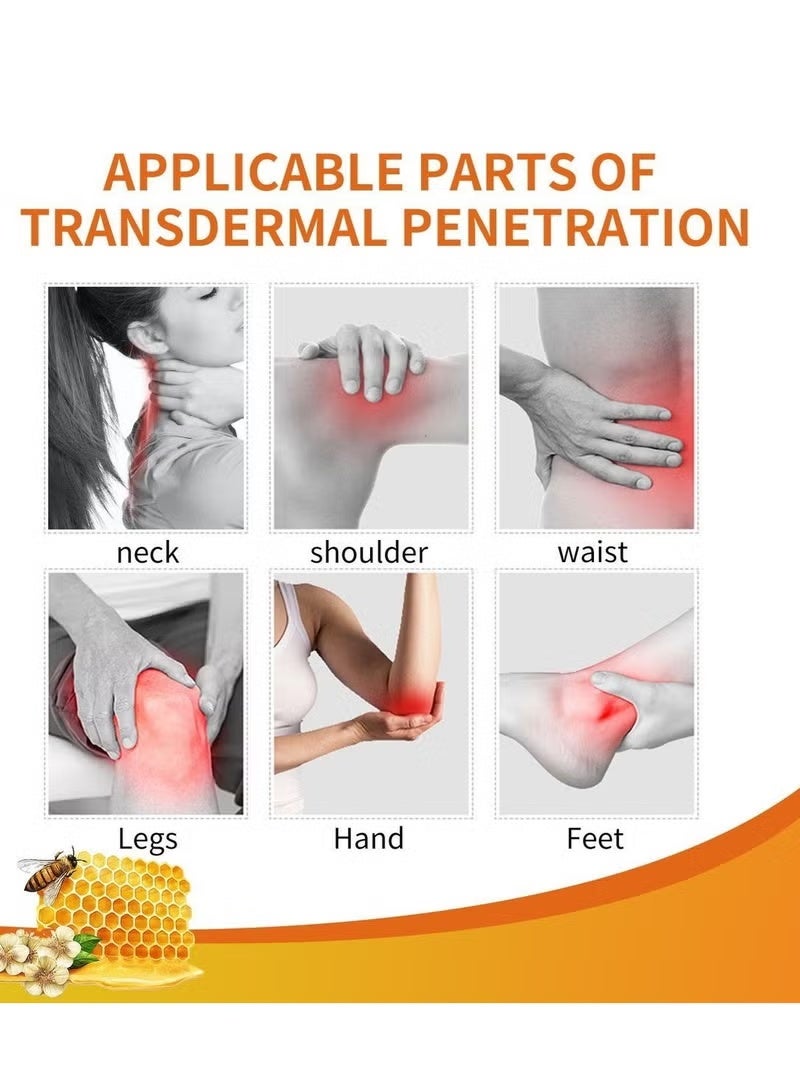 Sumifun (2pcs) - Synovial Meniscus Cream,sumifun meniscus pain relief ointment - relieve pain Relieve pain in neck, shoulders, back, hips, joints, muscles, knees and feet muscle pain relief cream pain - Image 2